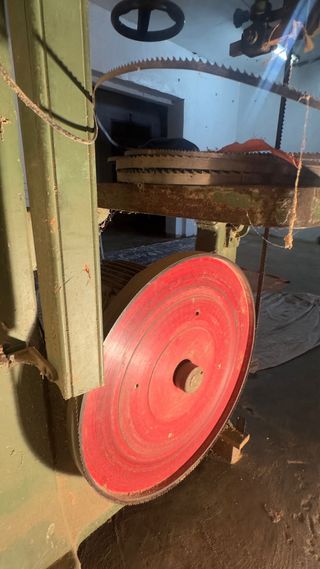 sierra de cinta industrial