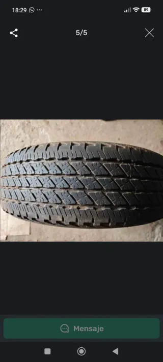 Rueda Mixta 225/70/16