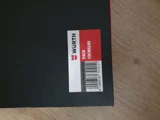 Juego de cuchillos würth