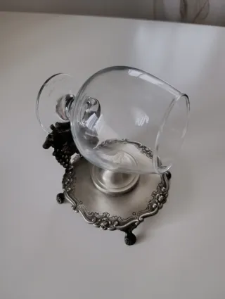 Aquecedor de Conhaque e Brandy com Copo