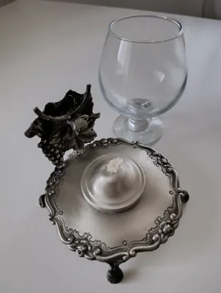 Aquecedor de Conhaque e Brandy com Copo