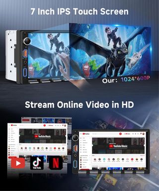 NUEVO! (100€) Radio Coche 2 DIN CarPlay Android