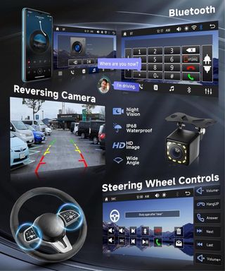 NUEVO! (100€) Radio Coche 2 DIN CarPlay Android