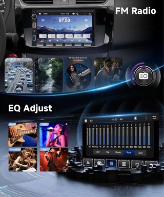 NUEVO! (100€) Radio Coche 2 DIN CarPlay Android