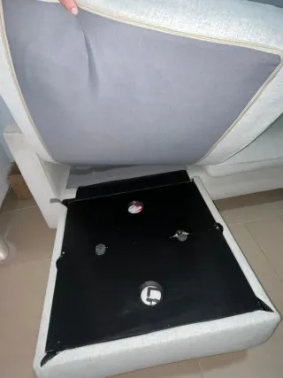 Sofá Ikea Parup 3 plazas chaiselongue beige