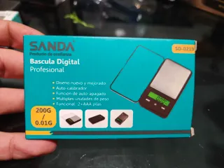 Báscula Digital SANDA Profesional 200G/0.01G