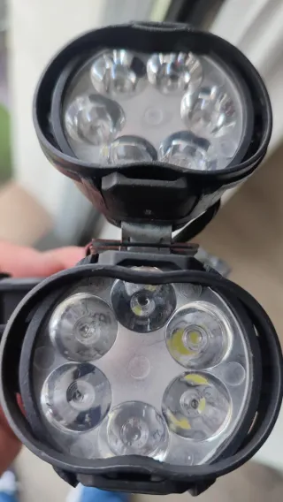 Focos LED Auxiliares Moto dobles