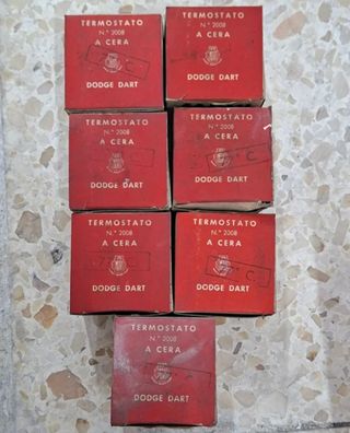 Lote 7 Termostatos Movi para Dodge Dart Barreiros