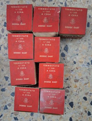 Lote 9 Termostatos Movi para Dodge Dart Barreiros