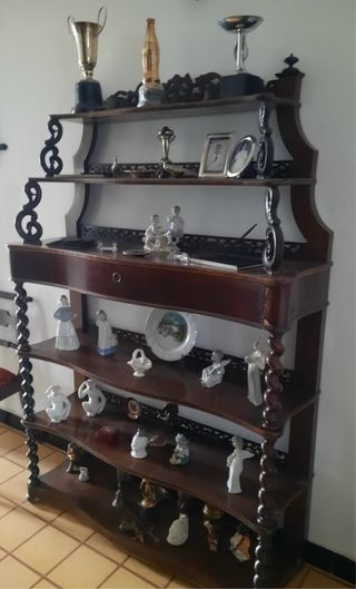 Mueble Juguetero Antiguo Madera