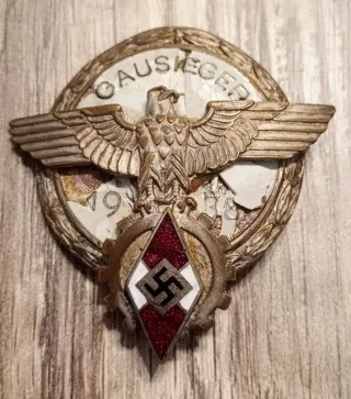 Militaria Distintivo III Reich J.H. Gausieger 1938