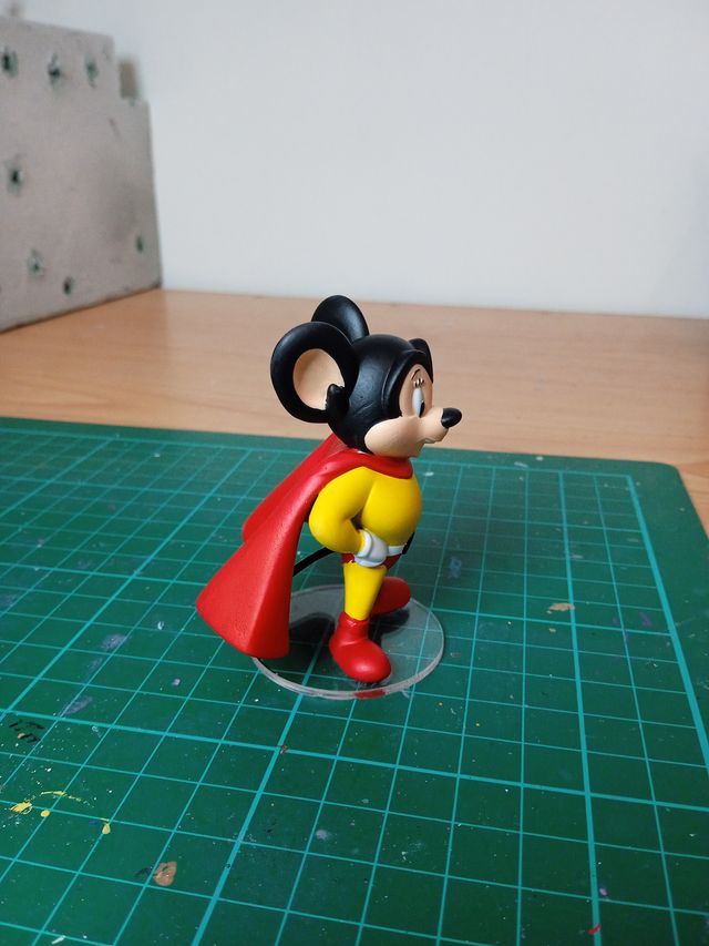 Figura Mighty Mouse Resina 6.5 cm
