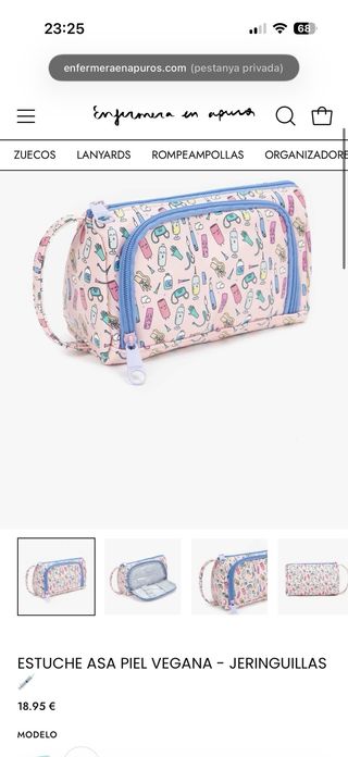 Estuche / Neceser Enfermera en apuros