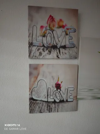 Cuadro de labios graffiti