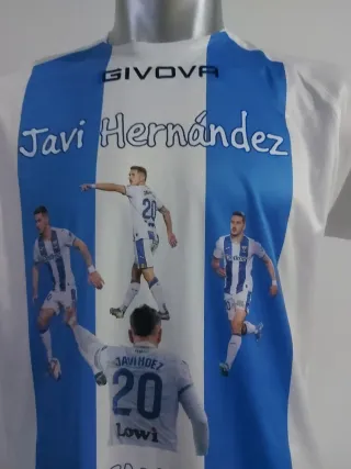 Camiseta CD Leganés Javi Hernández Firmada