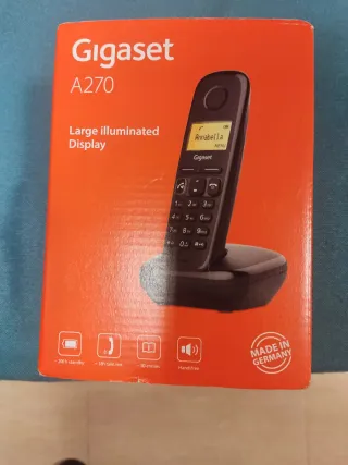 Teléfono Inalámbrico Gigaset A270 Negro