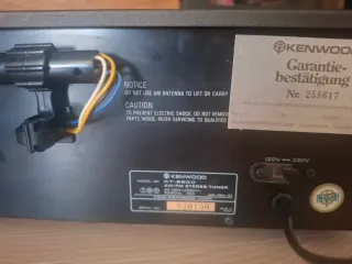 Sintonizador Radio Vintage Kenwood