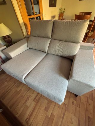 Juego Sofás de 2 plazas gris claro