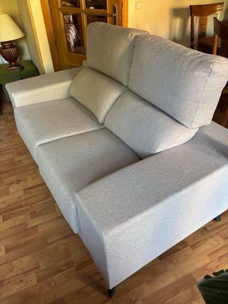 Juego Sofás de 2 plazas gris claro