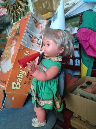 Muñeca Baby Fiesta Antigua Años 70/80