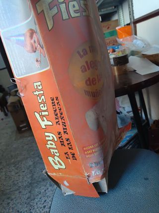 Muñeca Baby Fiesta Antigua Años 70/80