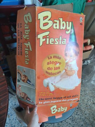 Muñeca Baby Fiesta Antigua Años 70/80