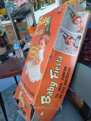 Muñeca Baby Fiesta Antigua Años 70/80