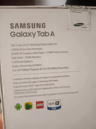 Samsung Galaxy Tab A (AVERIADA)