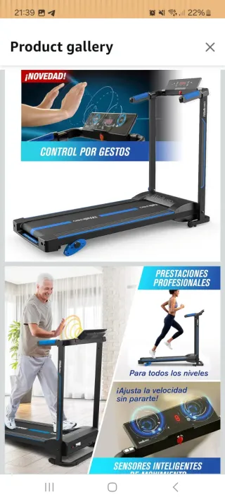 Cinta de andar iWALK Pro