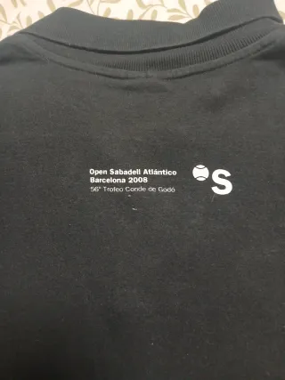 Camiseta Nike Tenis Talla M Negra