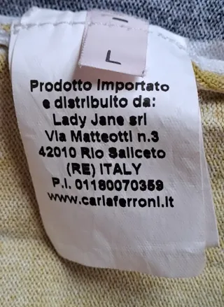 Maglia Carla Ferroni Tg. L