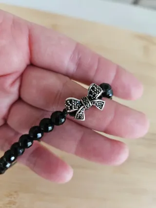 Pulsera lazo Thomas Sabo negra