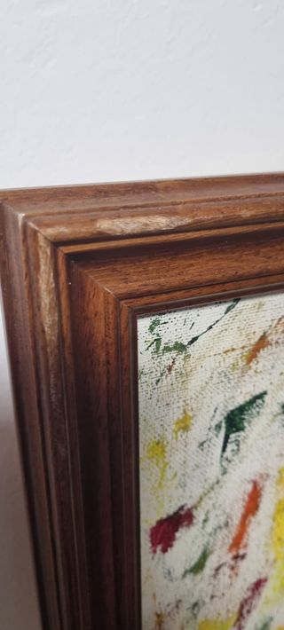 Lote antiguedades cuadro