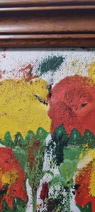 Lote antiguedades cuadro