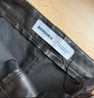 Minifalda efecto piel