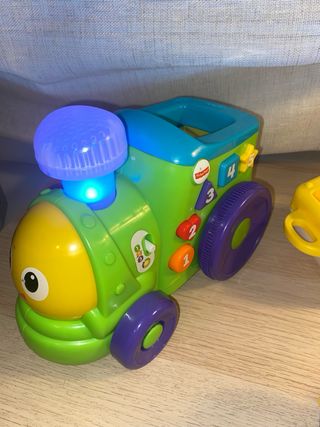 Tren Fisher Price con figuras