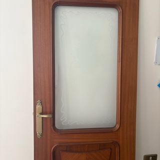 Puertas madera maciza clásica lisa 71x201,