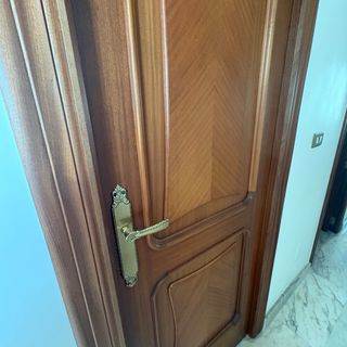 Puertas madera maciza clásica lisa 71x201,