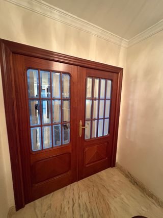 Puertas madera maciza clásica lisa 71x201,