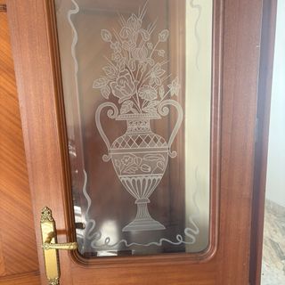 Puertas madera maciza clásica lisa 71x201,