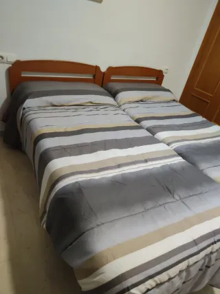 OFERTA 2 Camas + 2 colchones de 90x190 + cabezal+1