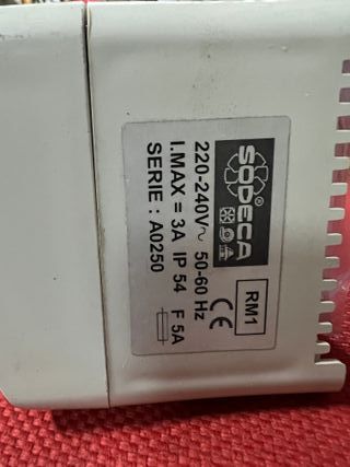 Regulador Velocidad Monofásico Sodeca RM1