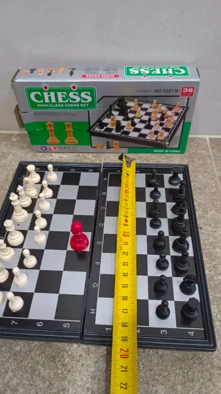 Juego Ajedrez Magnético Plegable Nuevo