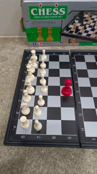 Juego Ajedrez Magnético Plegable Nuevo