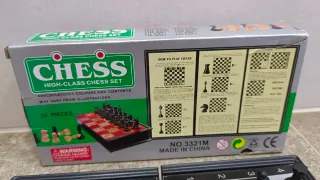 Juego Ajedrez Magnético Plegable Nuevo