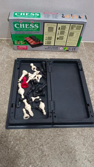 Juego Ajedrez Magnético Plegable Nuevo