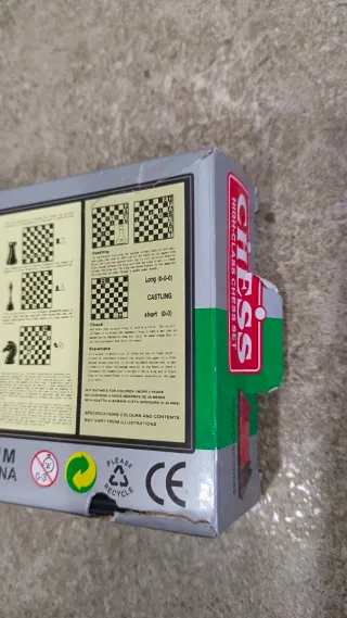 Juego Ajedrez Magnético Plegable Nuevo