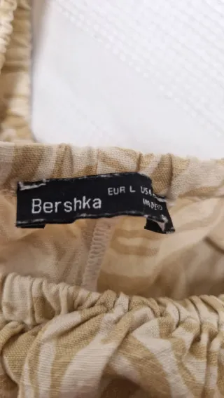 Vestido corto estampado cebra manga larga