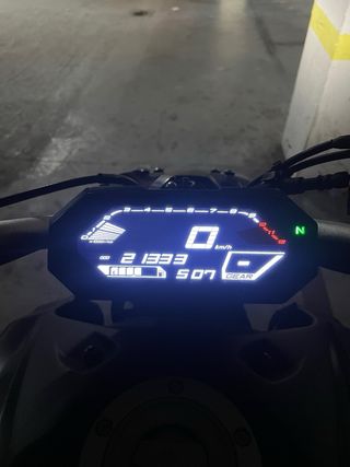 Yamaha MT07 Negra