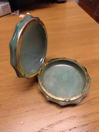 Joyero Alabastro Verde